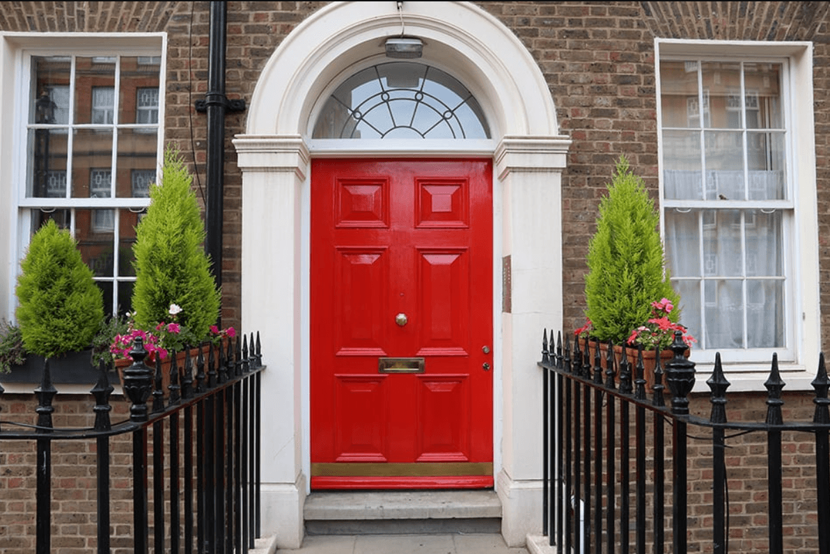 Beautiful London Front Doors