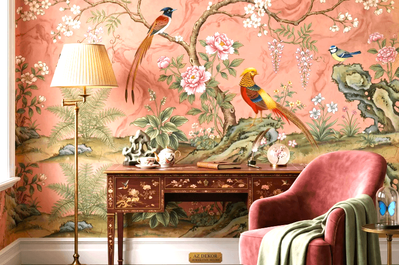 Chinoiserie Wallpaper