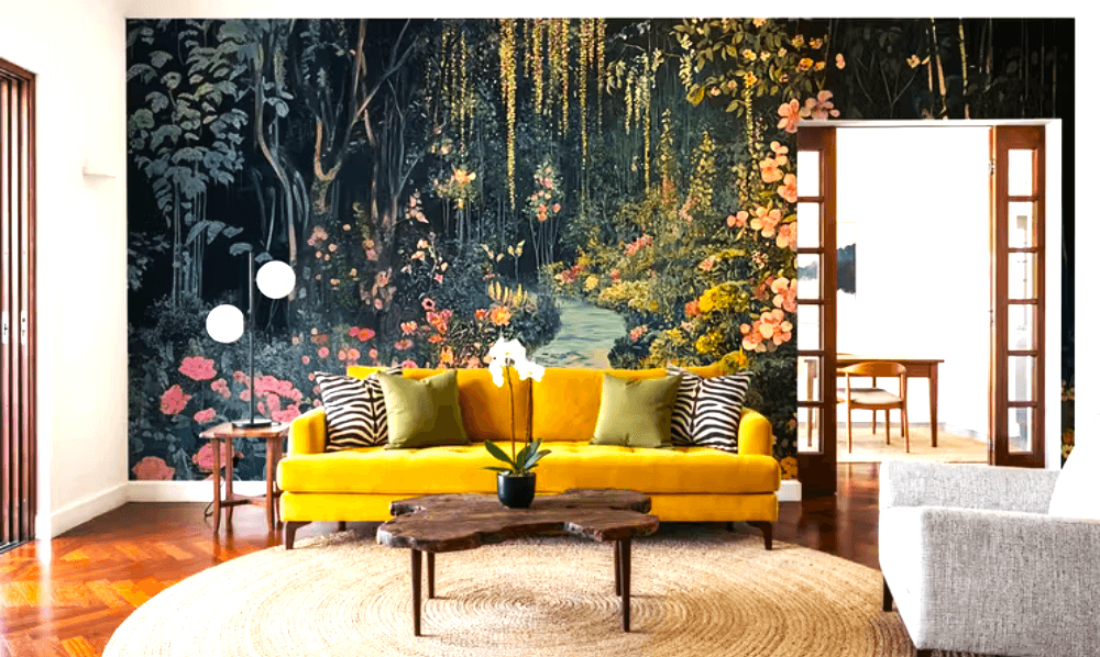 Beautiful Enchanting Floral Forest
